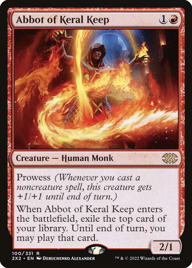 Abbot of Keral Keep (2X2-R-FOIL)