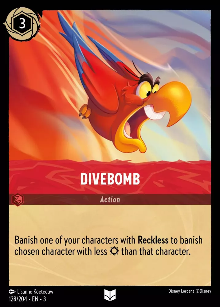 Divebomb (Into the Inklands 128/204) Uncommon - Near Mint