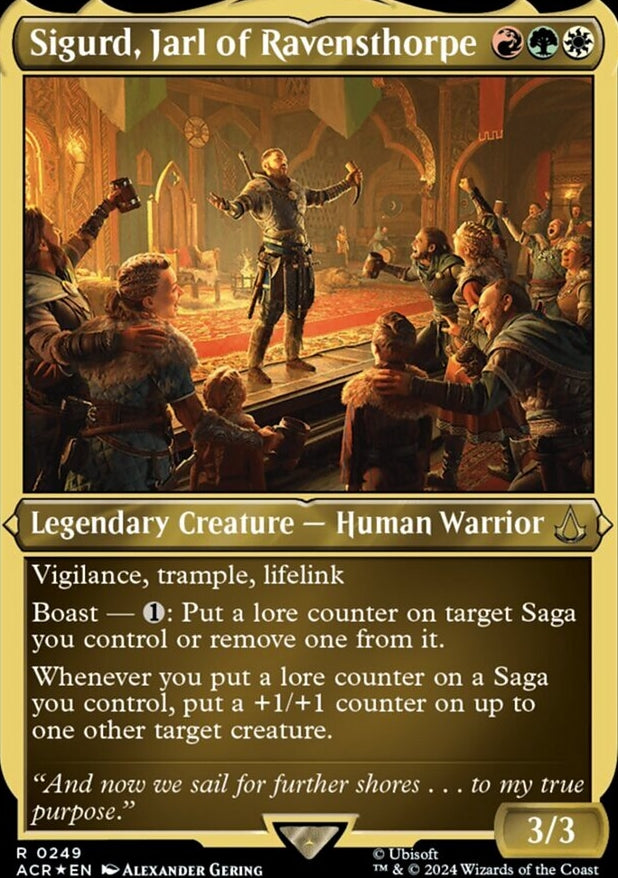 Sigurd, Jarl of Ravensthorpe [#0249 Etched Foil] (ACR-R)