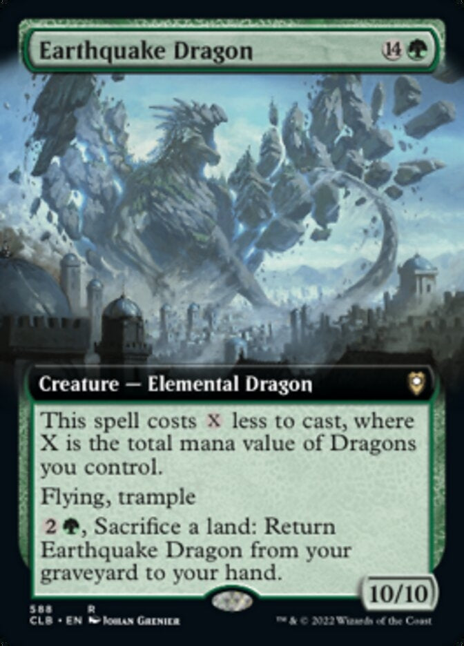 Earthquake Dragon [#588 Extended Art] (CLB-R)