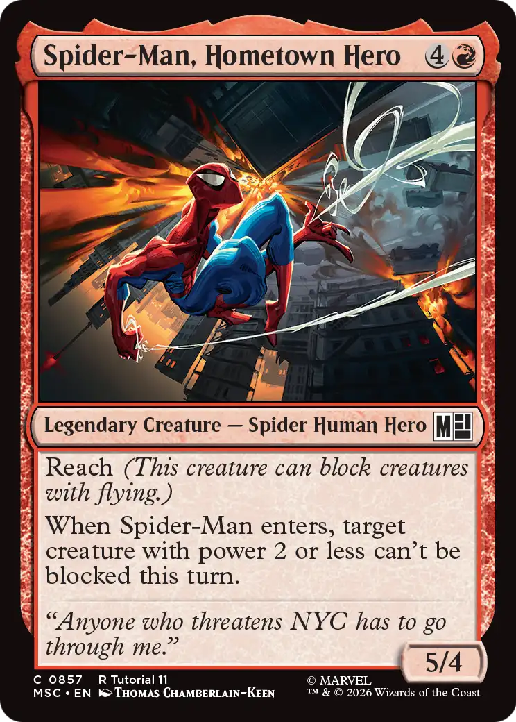 Spider-Man, Hometown Hero [ #0556 ] (MSC-C)