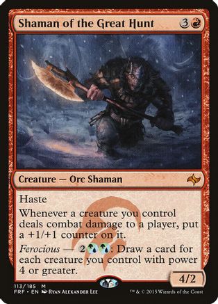 Shaman of the Great Hunt (FRF-M)