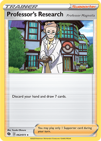 Professor's Research - 62/73 (CHP) Holo Rare - Near Mint Holofoil
