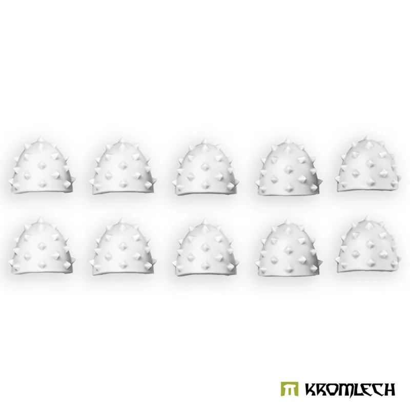 Kromlech KRCB311: Heresy Shoulder Pads - Spiked (10)