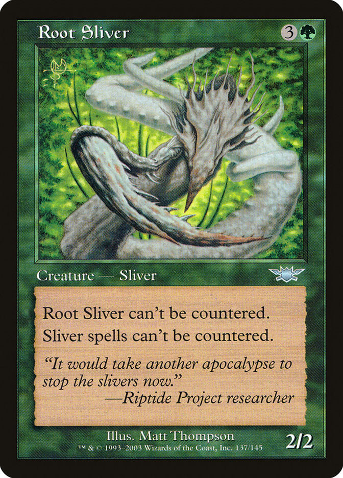 Root Sliver (LGN-U) Light Play