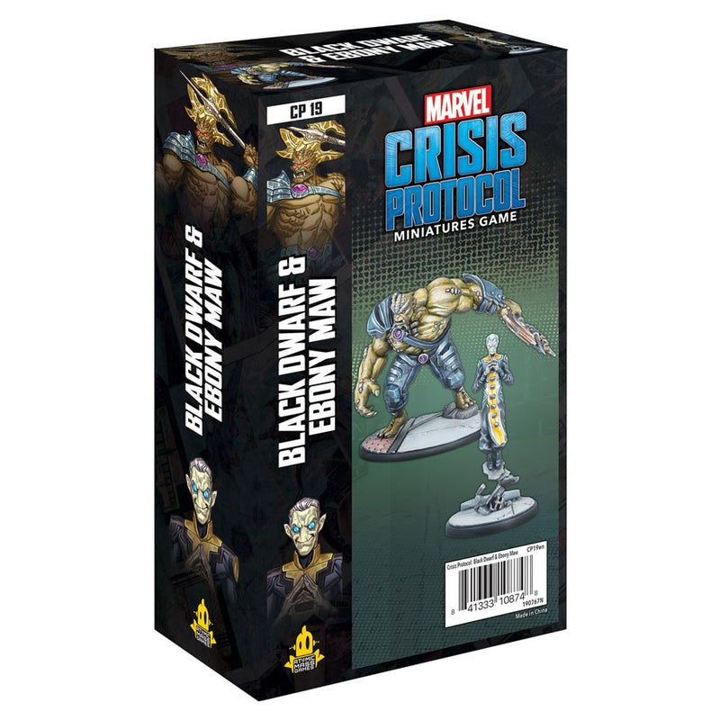 Marvel: Crisis Protocol (CP19) - Character Pack: Black Dwarf & Ebony Maw