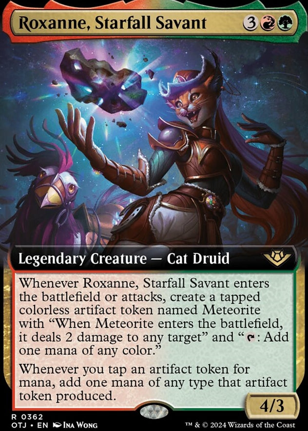 Roxanne, Starfall Savant [#0362 Extended Art] (OTJ-R)