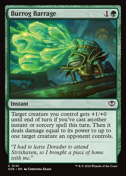 Burrog Barrage [ #0141 ] (SOS-C)