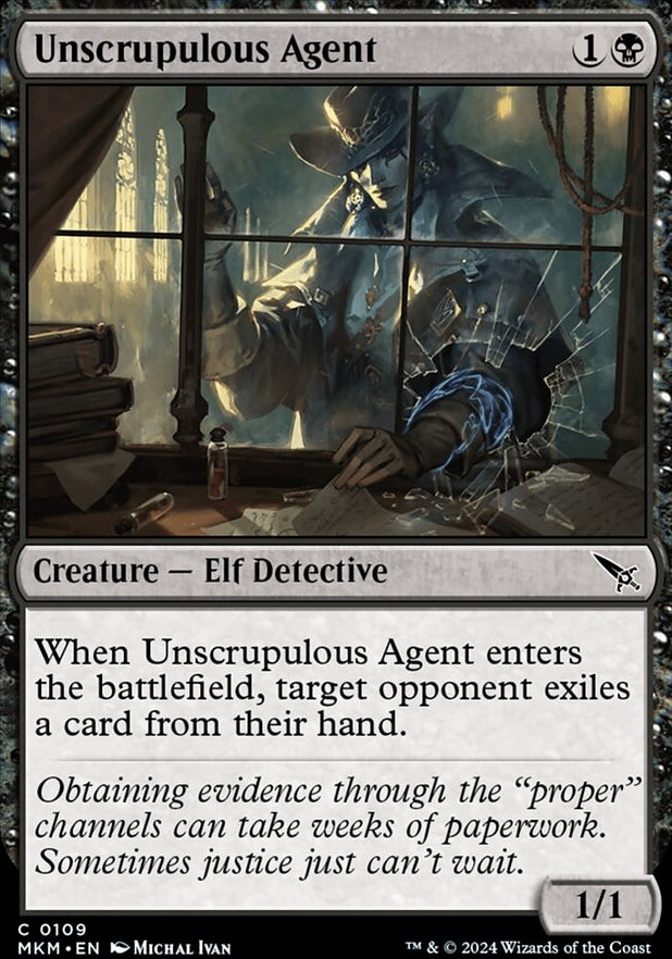 Unscrupulous Agent [#0109] (MKM-C)