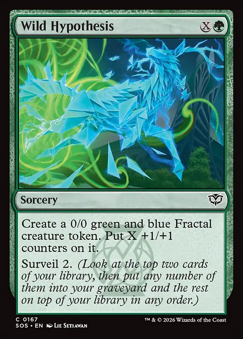 Wild Hypothesis [ #0167 ] (SOS-C)