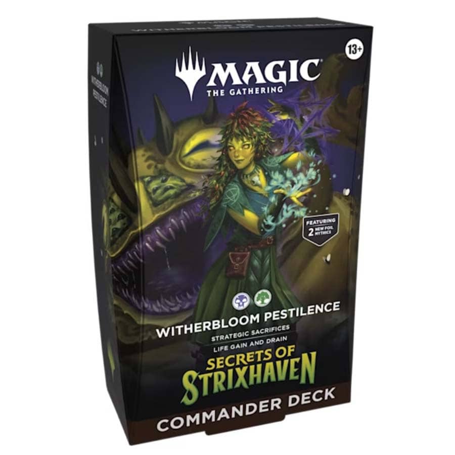 MTG: Secrets of Strixhaven - Commander Deck: Witherbloom Pestilence (BG) (Release Date: 04.17.26)