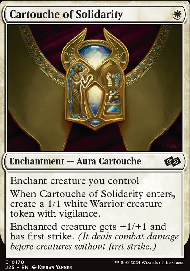 Cartouche of Solidarity [#0178] (J25-C)