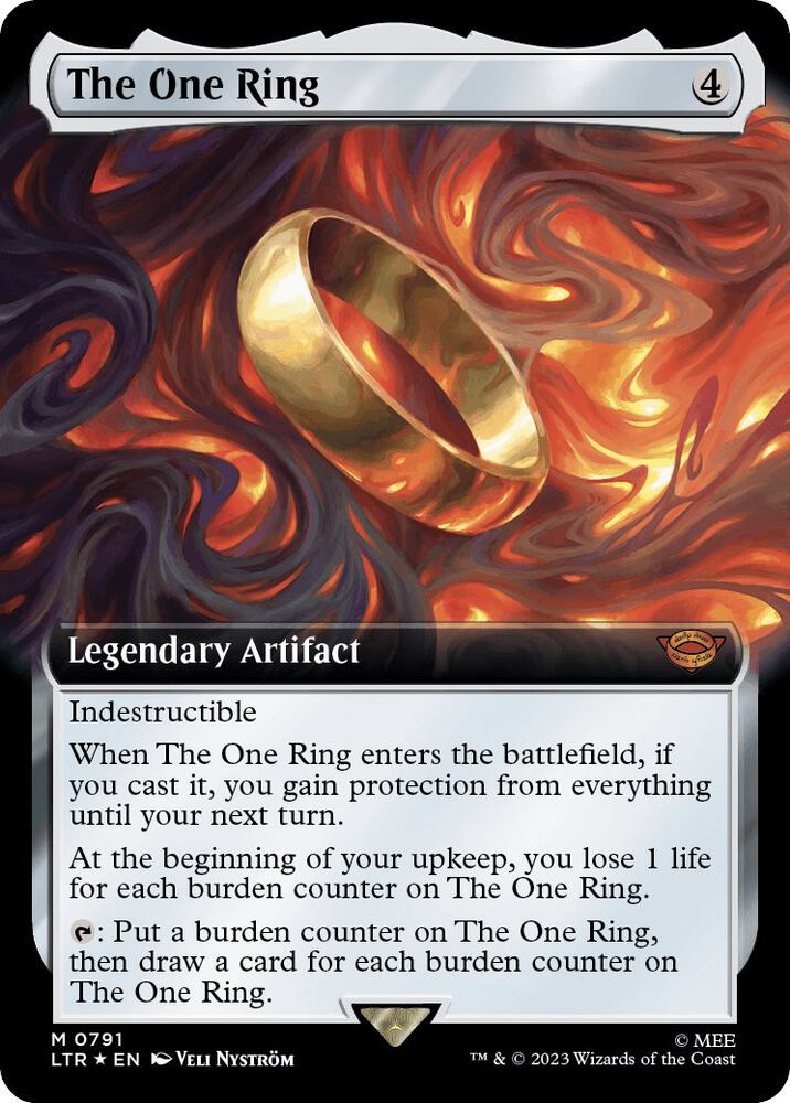 The One Ring [#0791 Extended Art Surge Foil] (LTR-M)