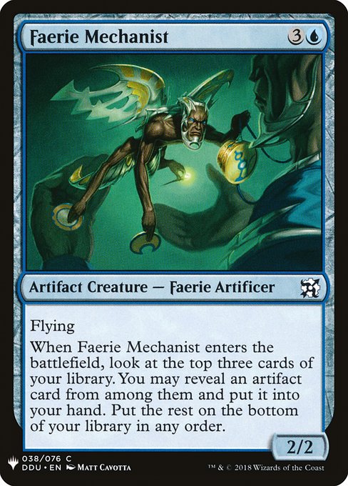 Faerie Mechanist [Mystery Booster #0373] (DDU-C)