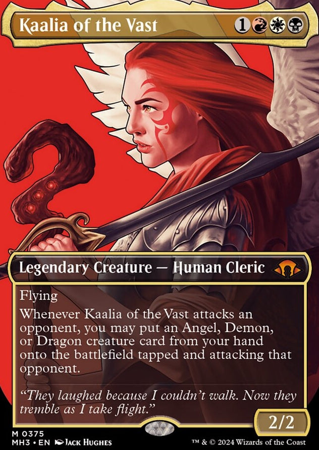 Kaalia of the Vast [#0375 Borderless] (MH3-M)