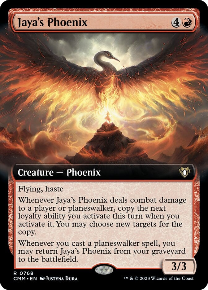 Jaya's Phoenix [#0768 Extended Art] (CMM-R)