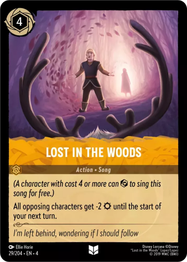 Lost in the Woods (Ursula's Return 029/204) Uncommon - Near Mint