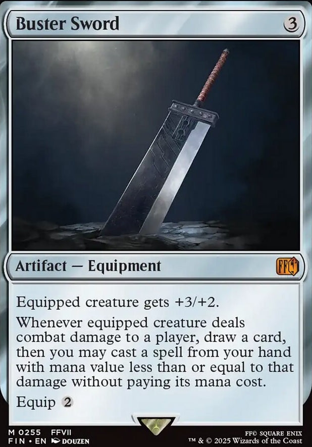 Buster Sword [ #0255 ] (FIN-M)