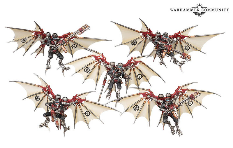 40K: Adeptus Mechanicus - Pteraxii Sterylizors / Skystalkers