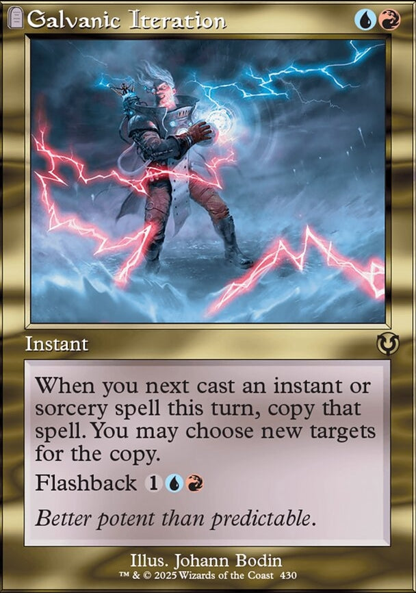 Galvanic Iteration [ #0430 Retro Frame ] (INR-R-FOIL)