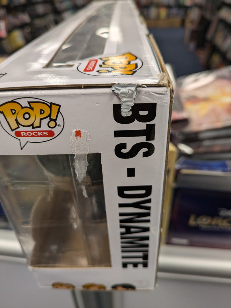 POP Figure Box Set: BTS - Dynamite (7 Pack) Box Damage (Walmart)