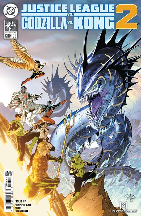 JUSTICE LEAGUE VS GODZILLA VS KONG 2 #4 (OF 7) CVR A CHRISTIAN DUCE