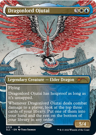 Dragonlord Ojutai [#2015 Borderless] (SLC-M)