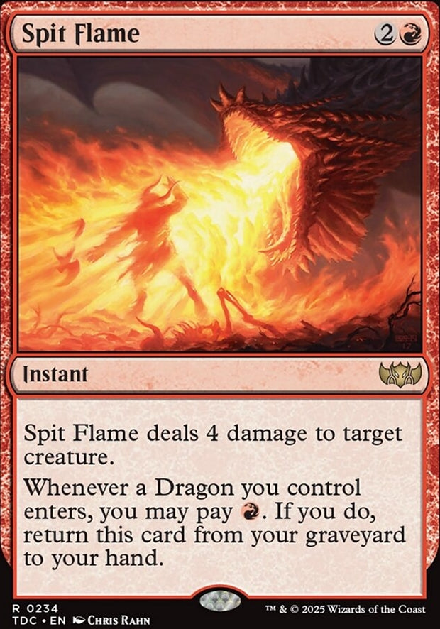 Spit Flame [ #0234 ] (TDC-R)