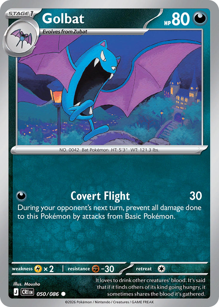Golbat - 050/086 (CRI) Common