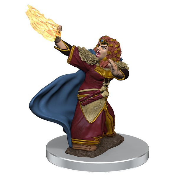 D&D Miniatures: Icons of the Realms - Premium Figure: Wave 07 - Female Dwarf Wizard