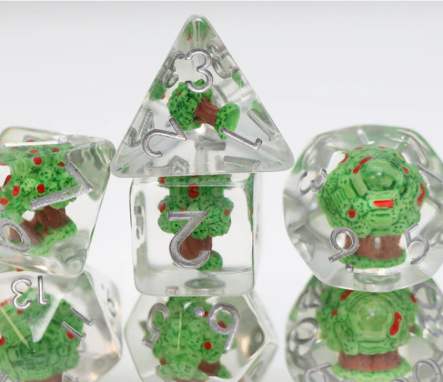 Apple Orchard RPG Dice Set