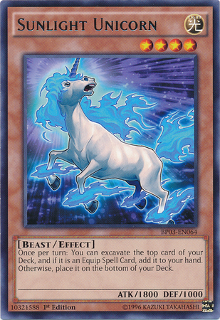 Sunlight Unicorn (BP03-EN064) Rare - Near Mint 1st Edition