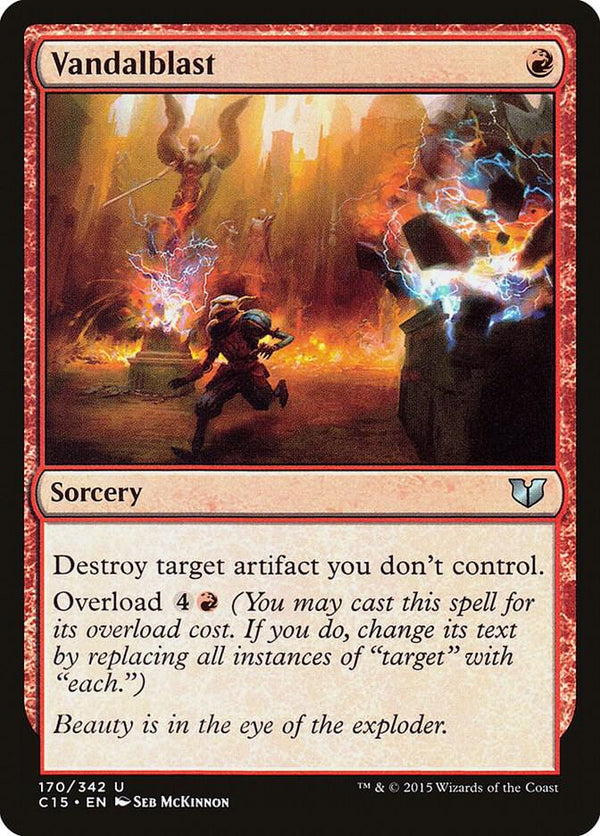 Vandalblast (C15-U) Moderate Play