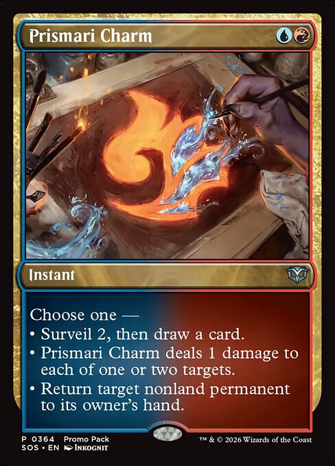 Prismari Charm [ #0364 FNM Style Promo ] (SOS-U)
