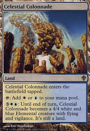 Celestial Colonnade (WWK-R-FOIL) Moderate Play