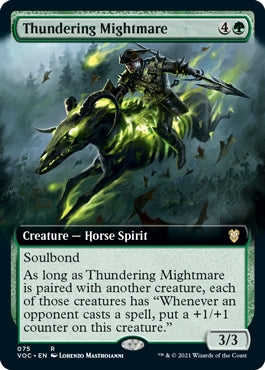 Thundering Mightmare [#075 Extended Art] (VOC-R)