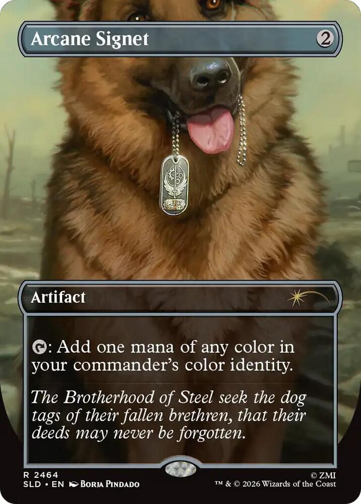 Arcane Signet [ #2464 ] (SLD-R-FOIL)