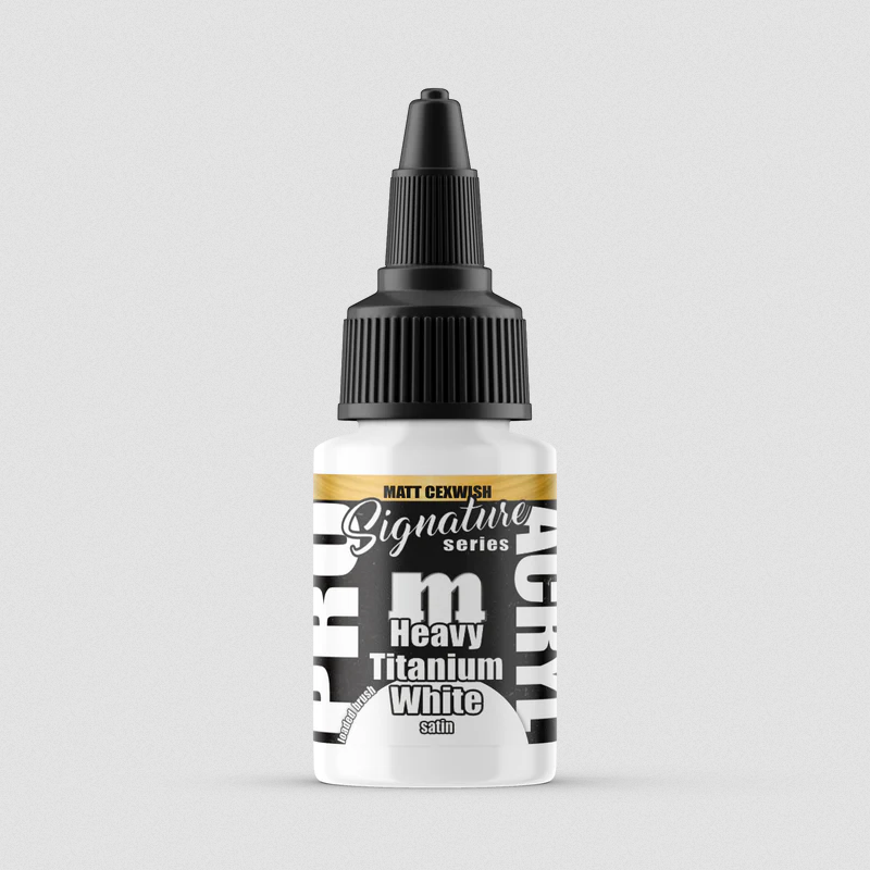 Monument Hobbies: PRO Acryl Signature Series - S21 Heavy Titanium White (22mL)