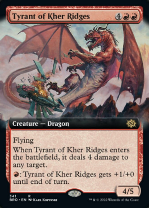 Tyrant of Kher Ridges [#341 Extended Art] (BRO-R)