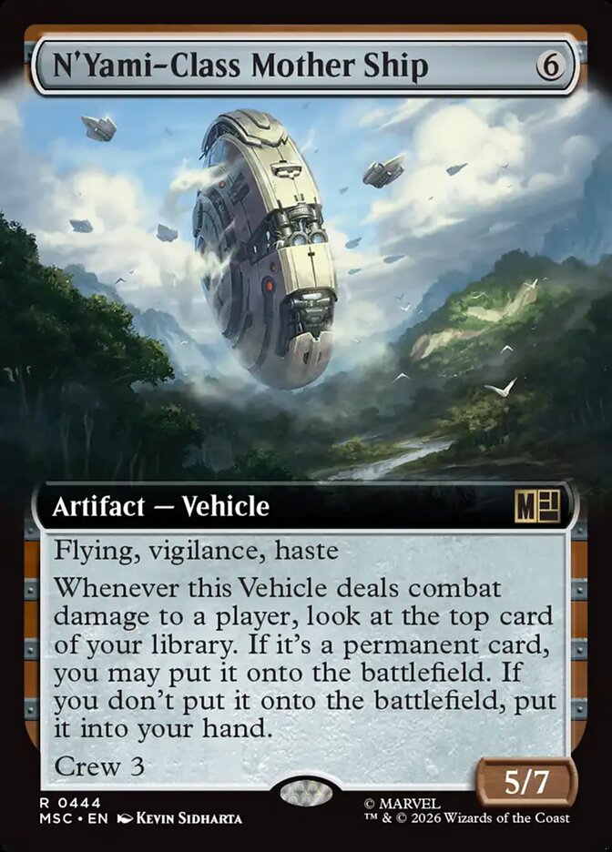 N'Yami-Class Mother Ship [ #0444 Extended Art ] (MSC-R)