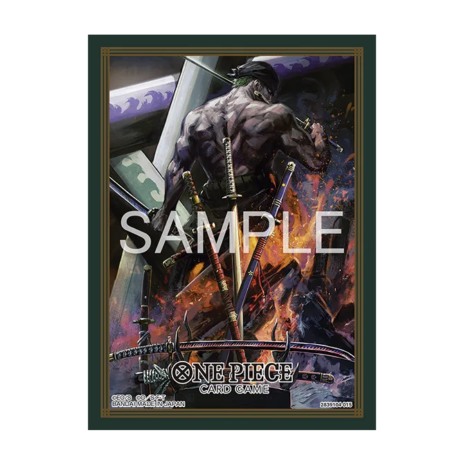 One Piece TCG: Official Sleeves 14: Roronoa Zoro