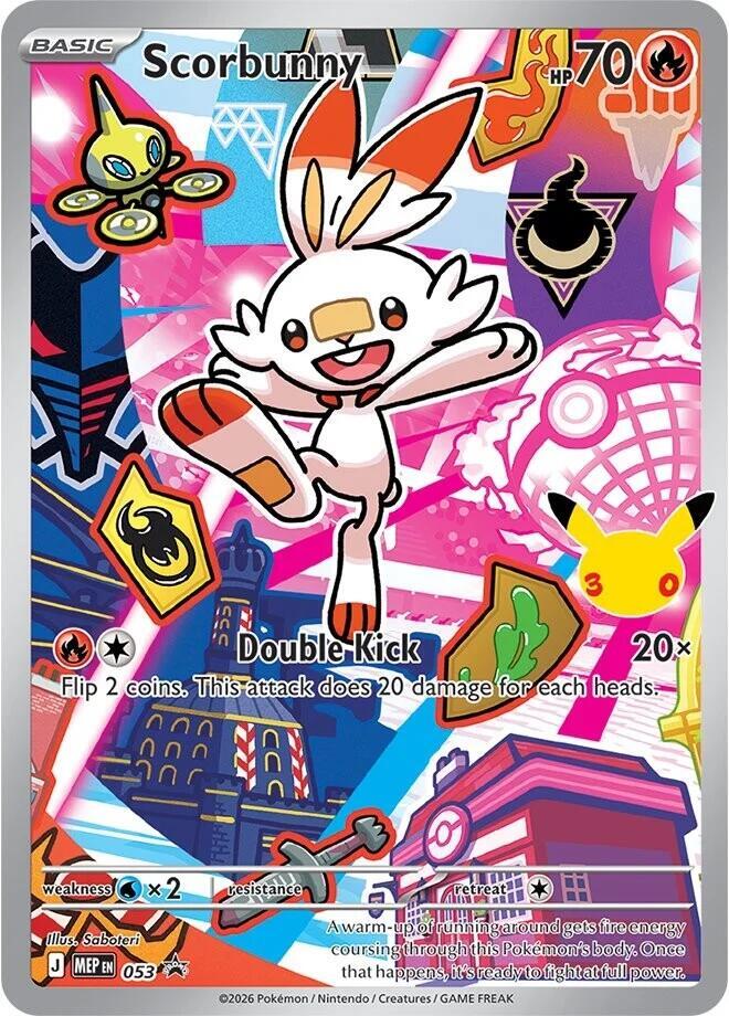 Scorbunny - 053 (MEP) Promo Near Mint Holofoil
