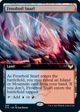 Frostboil Snarl [#360 Extended Art] (STX-R)