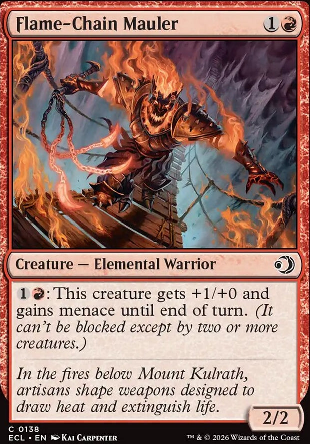 Flame-Chain Mauler [ #0138 ] (ECL-C)