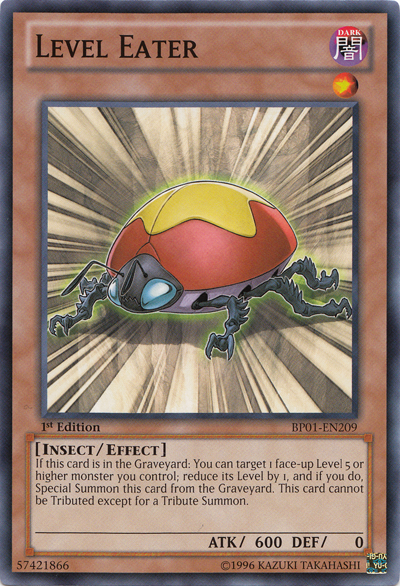 Level Eater (BP01-EN209) Common - Near Mint 1st Edition