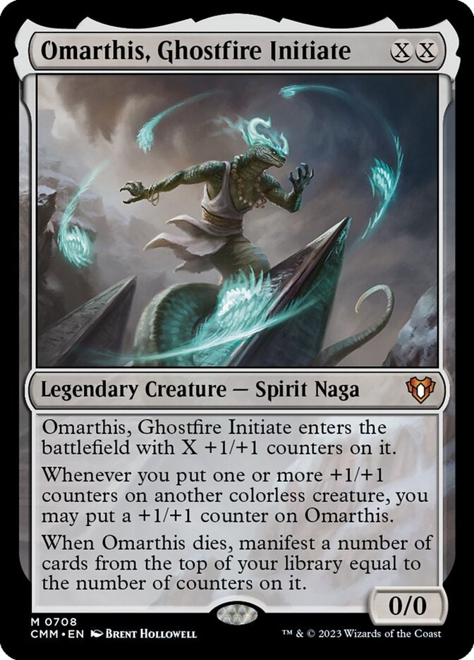 Omarthis, Ghostfire Initiate [#0708 New Commander Cards] (CMM-M)