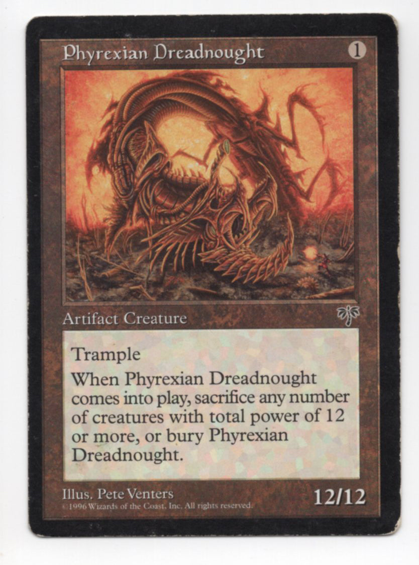 Phyrexian Dreadnought (MIR-R) Heavy Play
