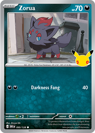 Zorua - 095/128 (30C) Common