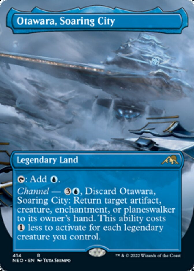 Otawara, Soaring City [ #414 Alternate-Art Borderless ] (NEO-R)