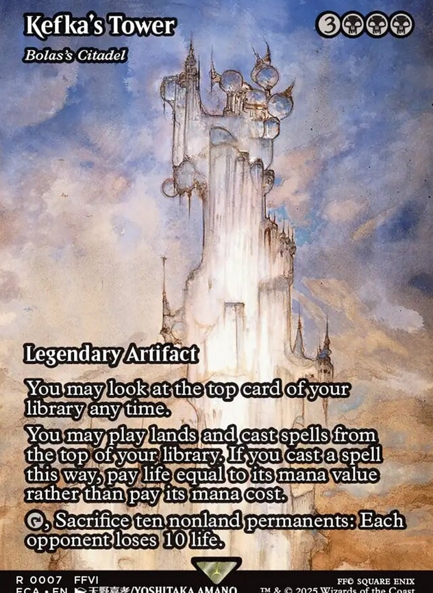 Kefka's Tower - Bolas's Citadel [ #0007 Showcase ] (FCA-R)